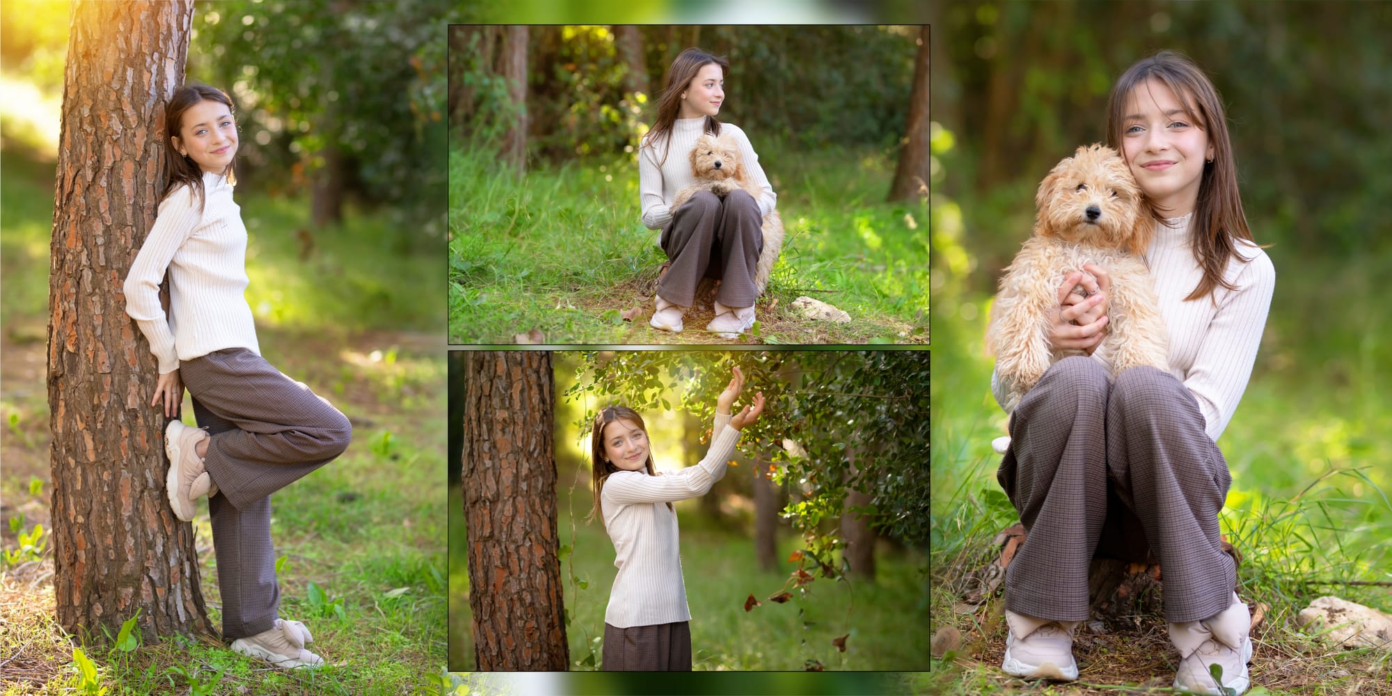 בוק בת מצווה בסטודיו בטבע