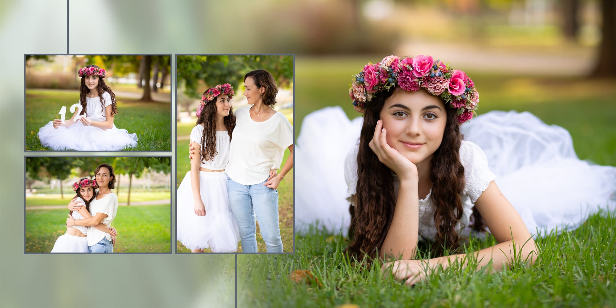 בוק בת מצווה בסטודיו בטבע