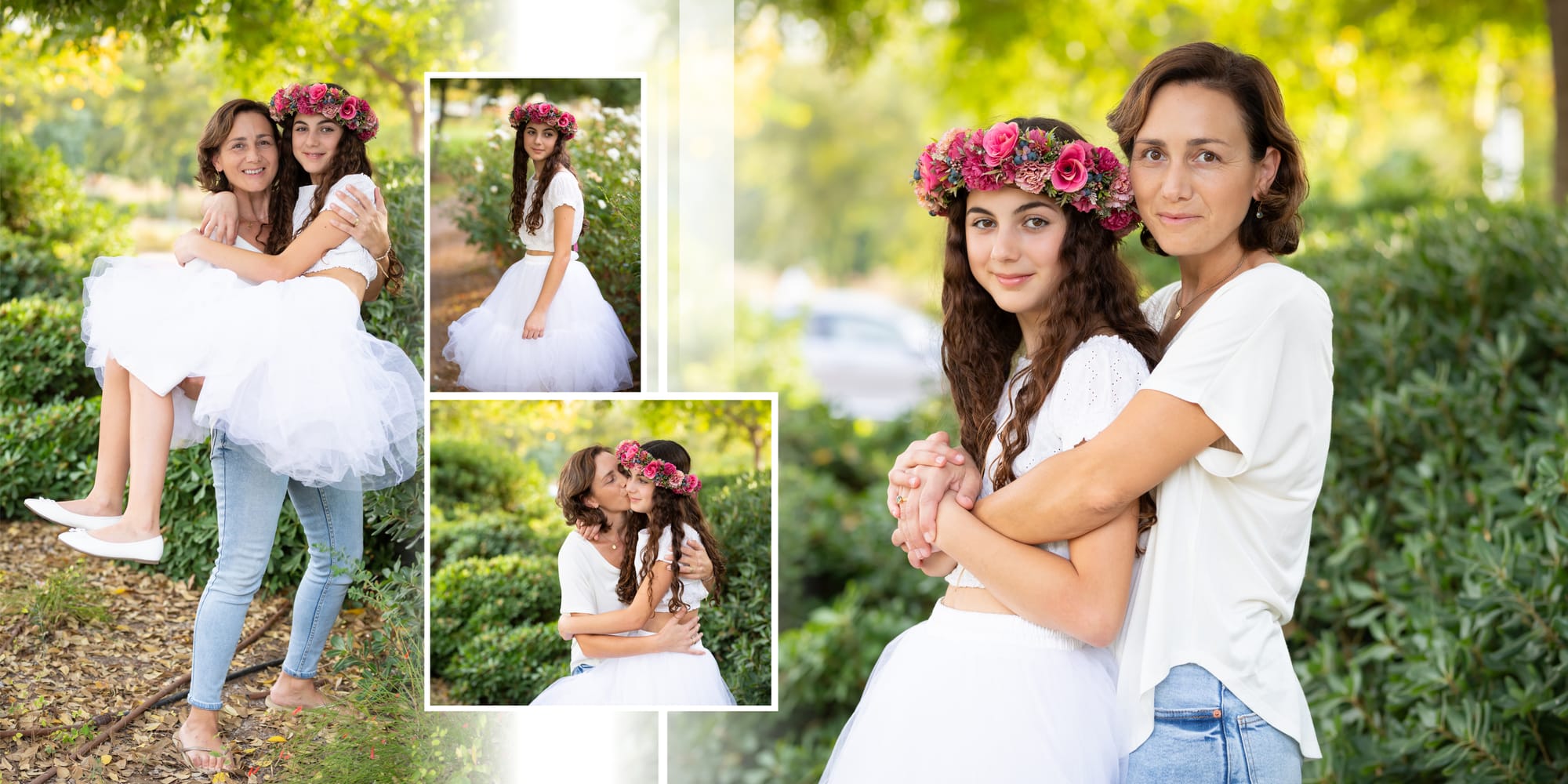 בוק בת מצווה בסטודיו בטבע