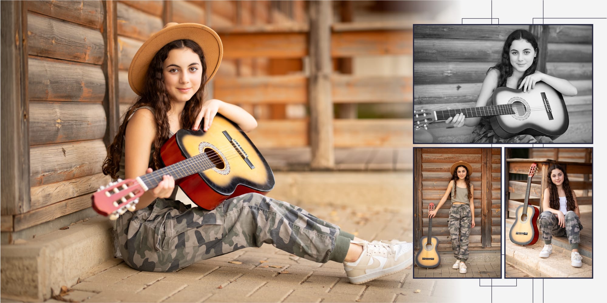 בוק בת מצווה בסטודיו בטבע