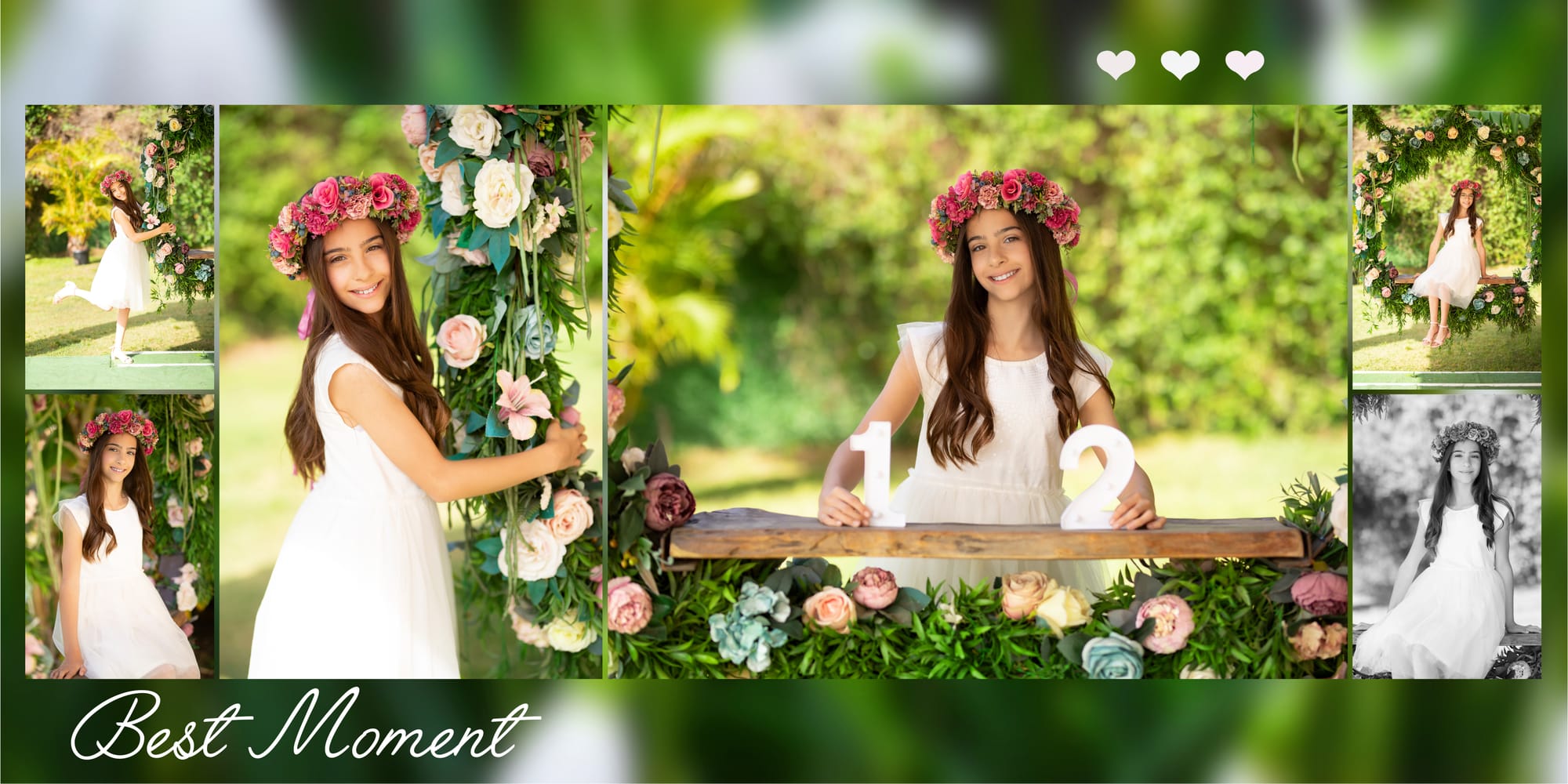 בוק בת מצווה בסטודיו בטבע