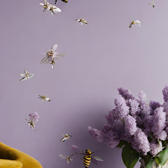 Hazy lilac & Honeybee