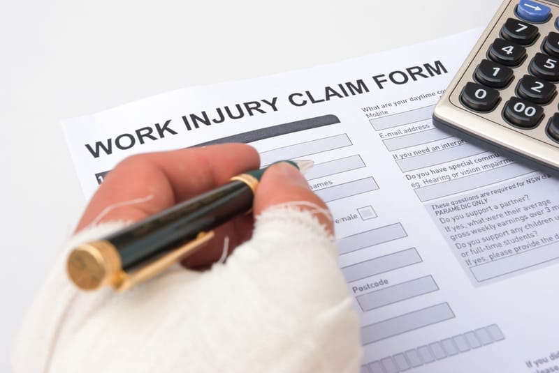 What are the main causes of work injuries?