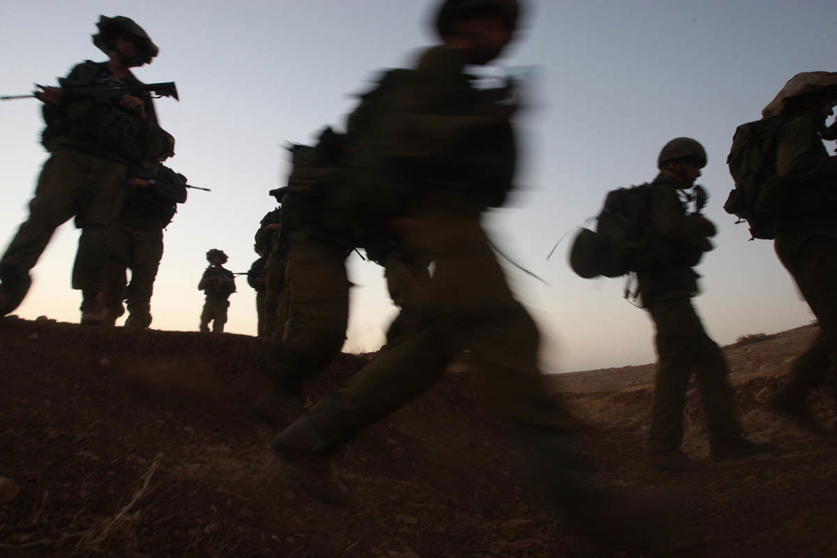 אימון של לוחמי חטיבת כפיר | A training of Kfir brigade soldiers