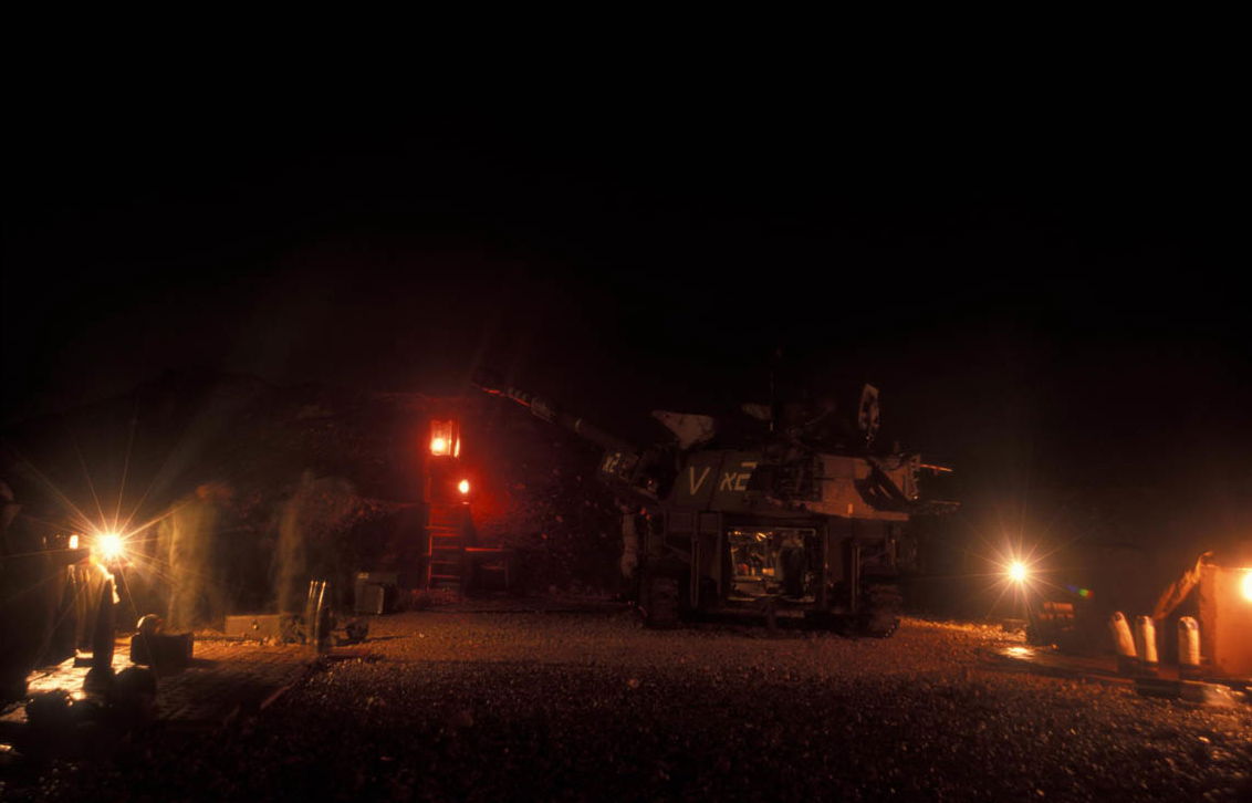 לוחמי חיל התותחנים במוצב בדרום לבנון | Artillery brigade outpost in south Lebanon