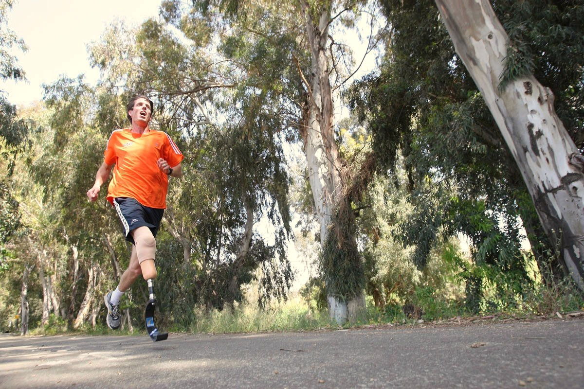 איתן חרמון, אצן מרתונים קטוע רגל | Eitan Hermon, amputee sprinter marathons