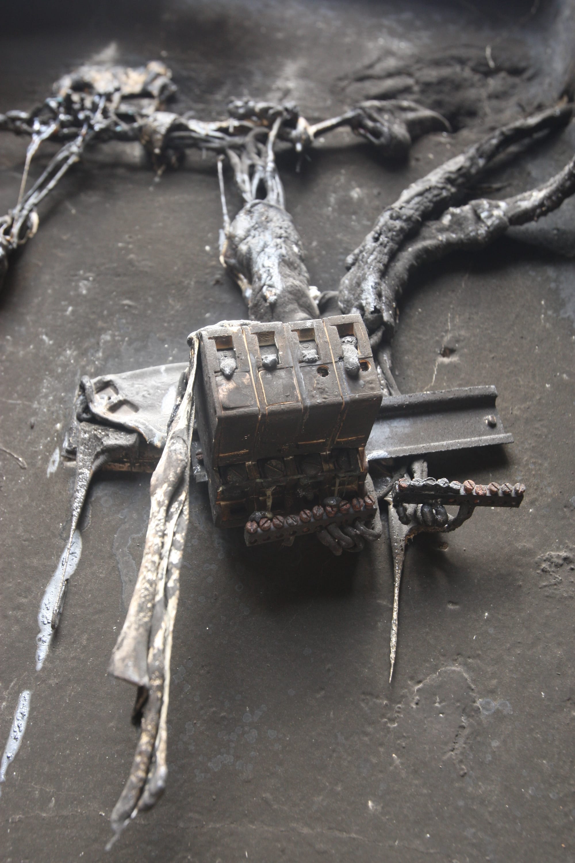 שרידי שריפה | Remains of a fire