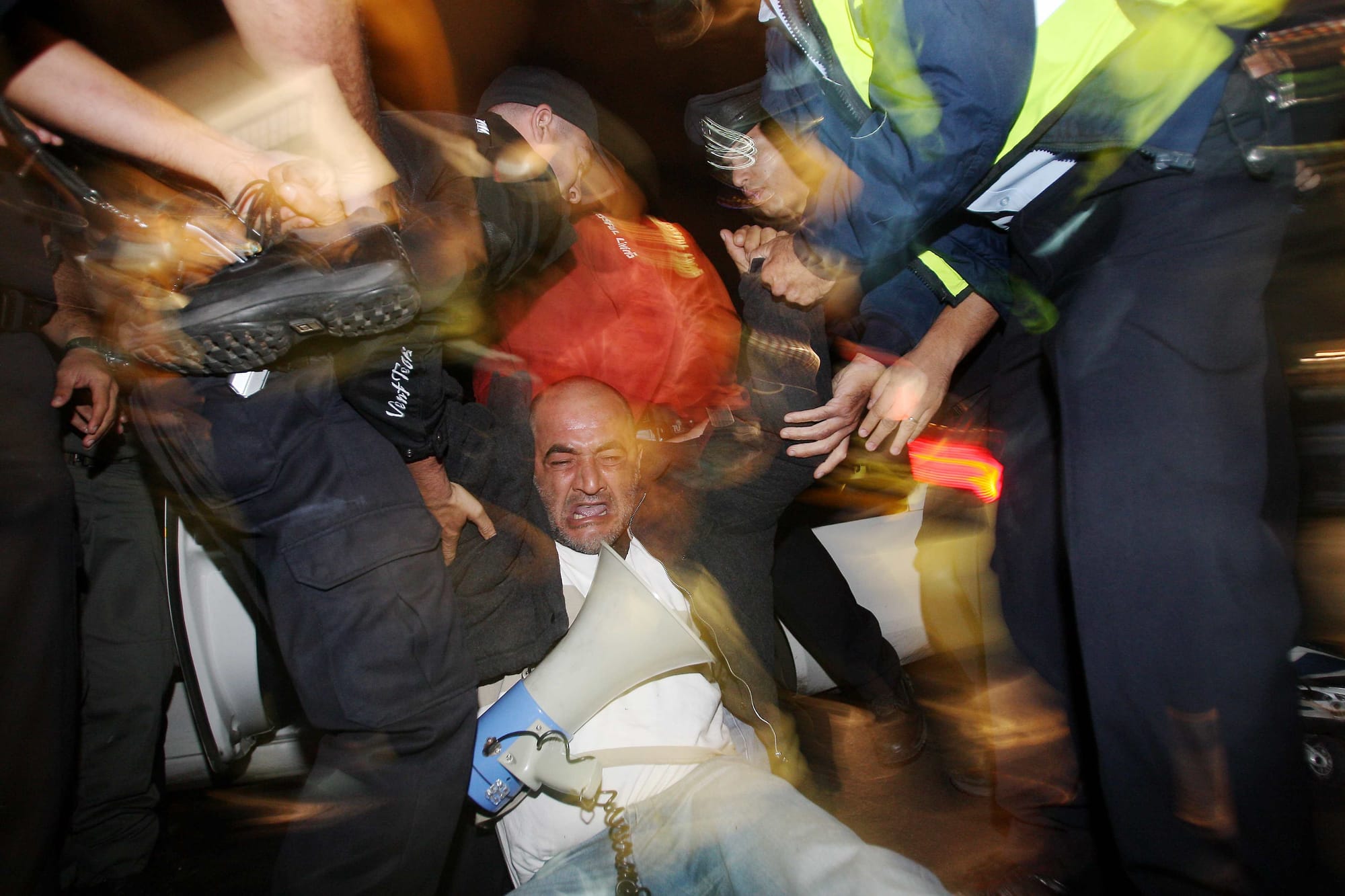מעצר במהלך הפגנת המחאה החברתית | A police arrest during the social protest demonstration