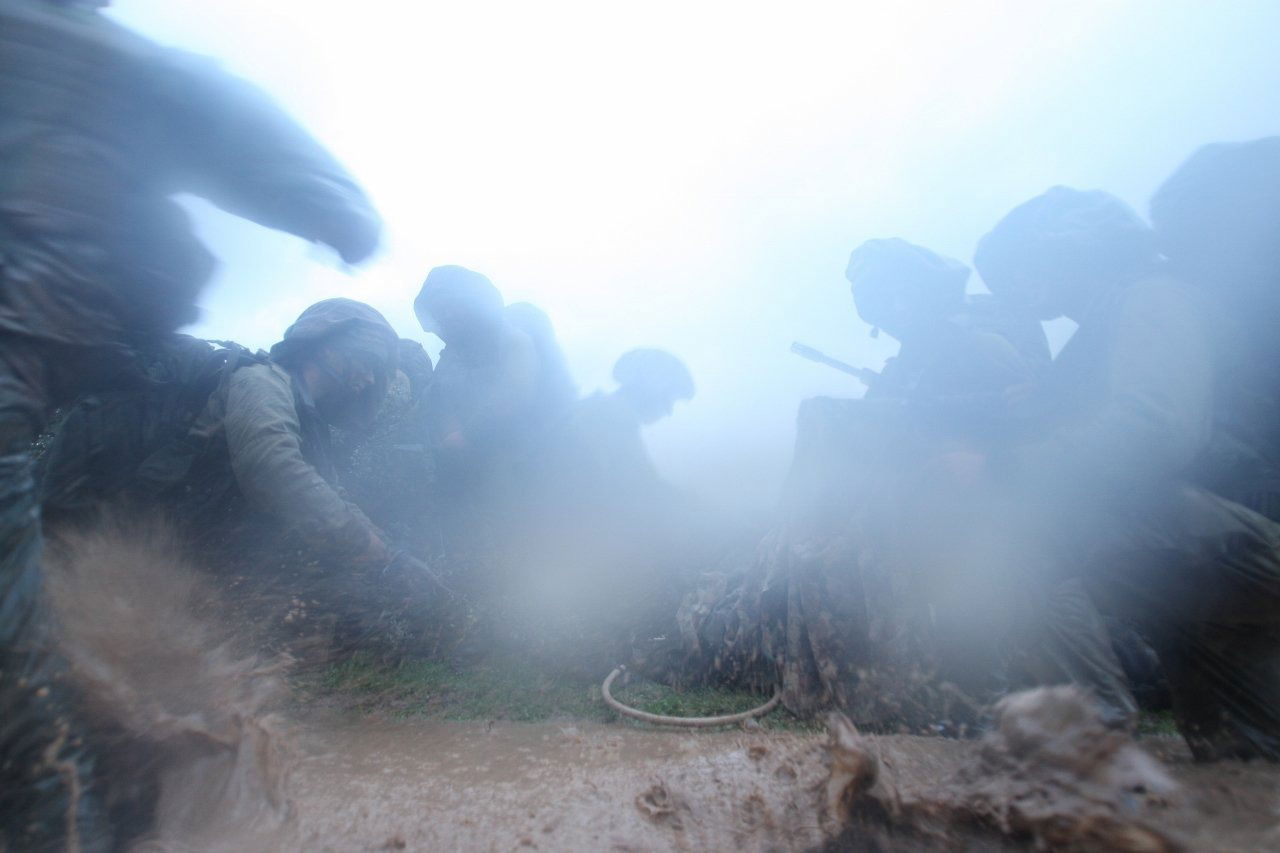 תרגיל פרט של לוחמי חטיבת כפיר | A detail of the fighters of the Kafir Brigade