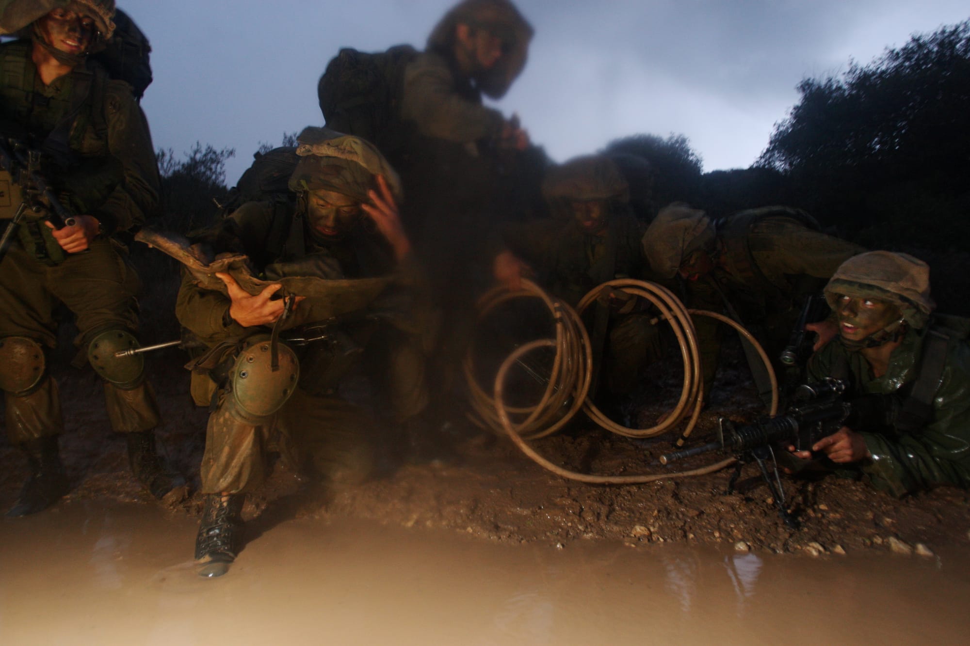 תרגיל פרט של לוחמי חטיבת כפיר | A detail of the fighters of the Kafir Brigade