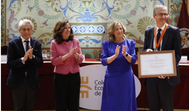 Pablo Hernández de Cos, Colegiado de Honor para los Economistas de Madrid