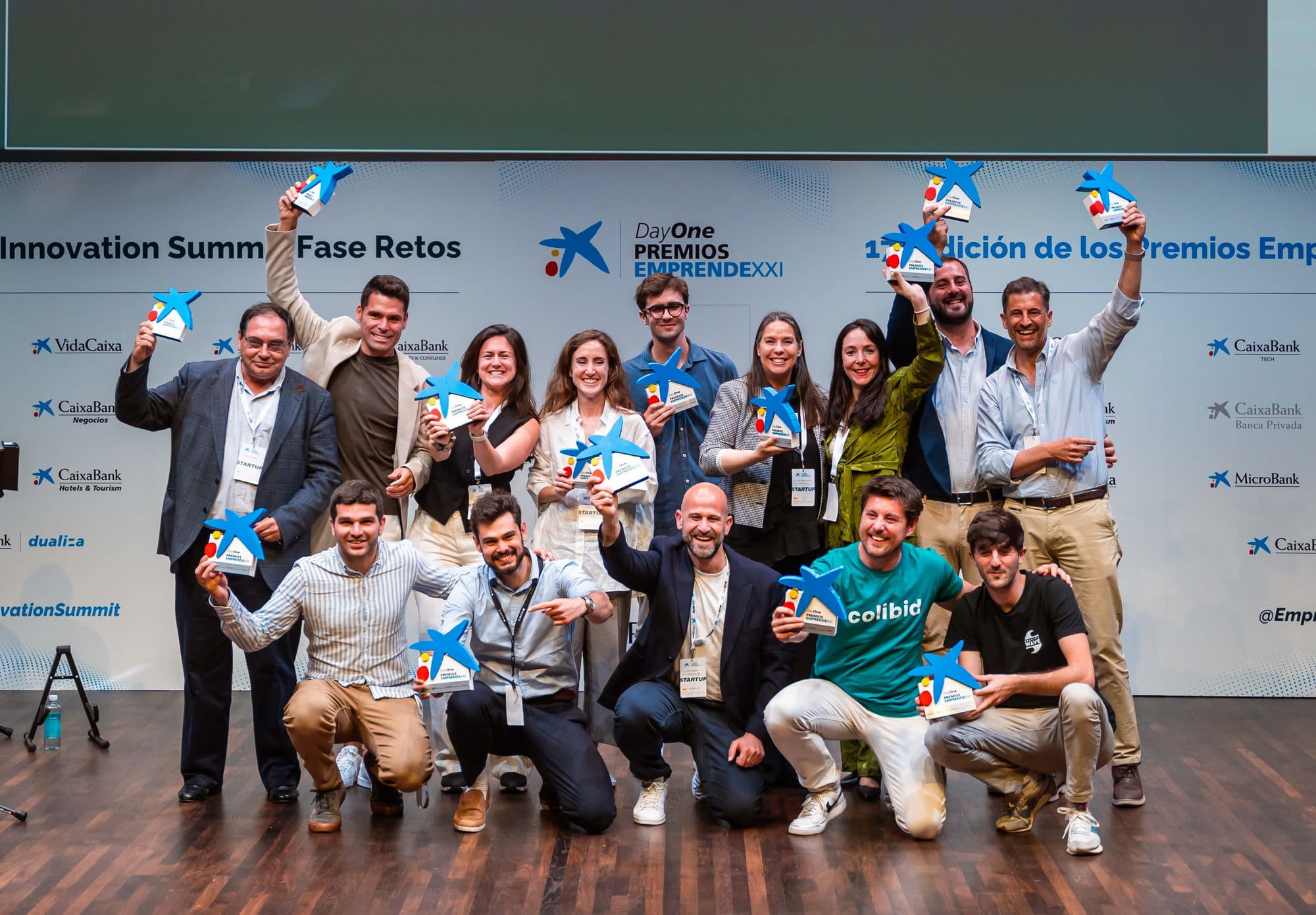 CaixaBank entrega los XVII Premios EmprendeXXI