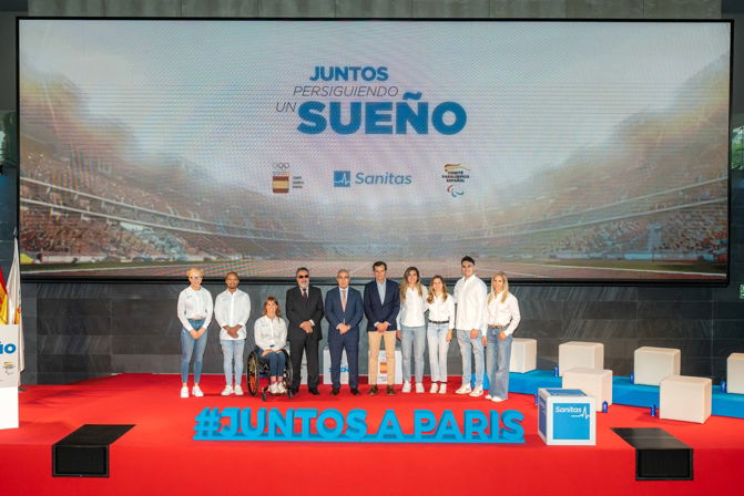 Sanitas homenajea a los deportistas