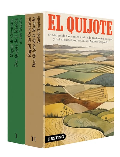 Destino publica El Quijote de Cervantes y la versión actual de Andrés Trapiello