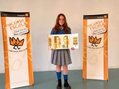 Una alumna del Liceo Cónsul gana la 43ª edición del ¿Qué es un rey para ti? en la Comunidad de Madrid