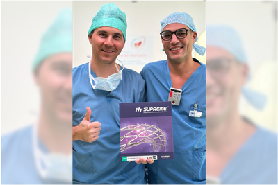 Première implantation du stent HT Supreme en France !