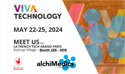 AlchiMedics showcasing CD31 at VivaTech 2024!