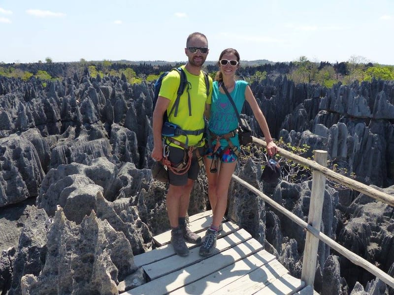 Fleuve Tsiribihina - Tsingy de Bemaraha - Baobabs - Plage