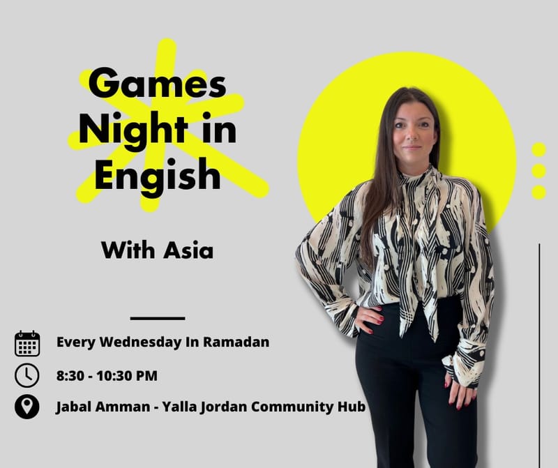 Games Night in English with Asia