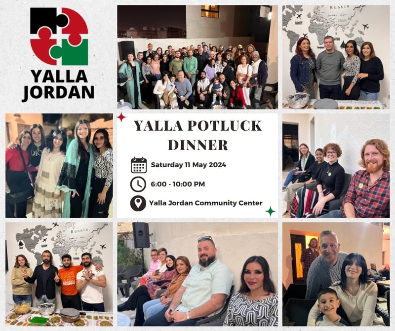 Yalla Potluck Dinner