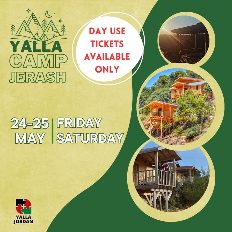 Yalla Cabines Camp in Jerash