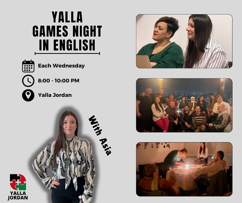 Yalla Games Night in English with Asia