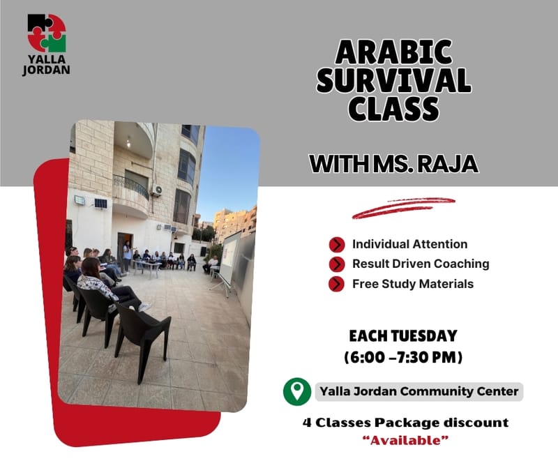 Yalla Arabic Survival Class with Ms. Raja