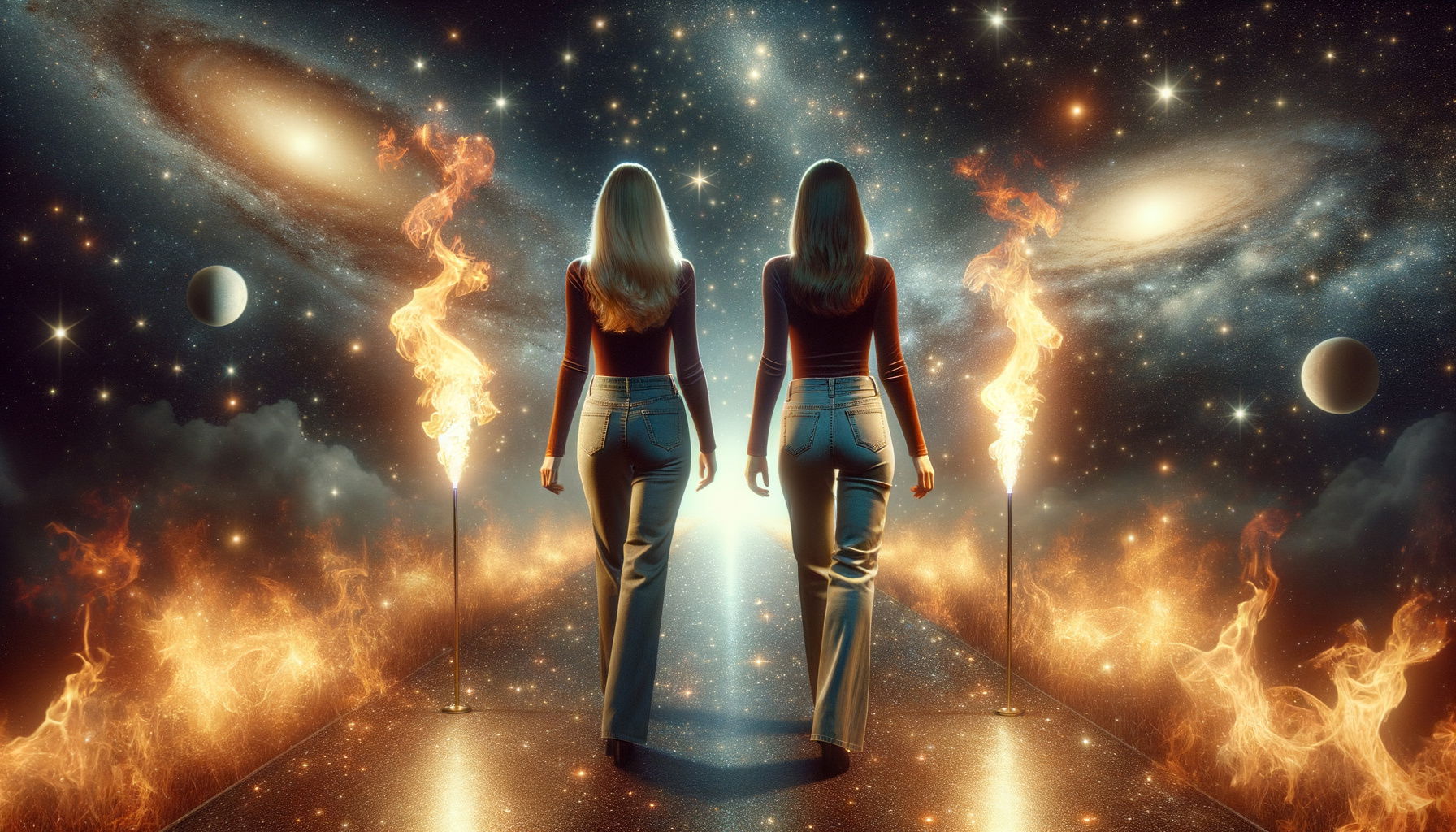 Le parcours des flammes jumelles