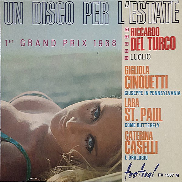 UN DISCO PER L'ESTATE SAINT VINCENT 1968