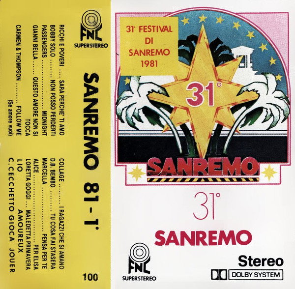 SANREMO 1981