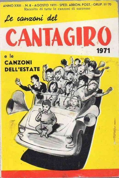 CANTAGIRO 1971
