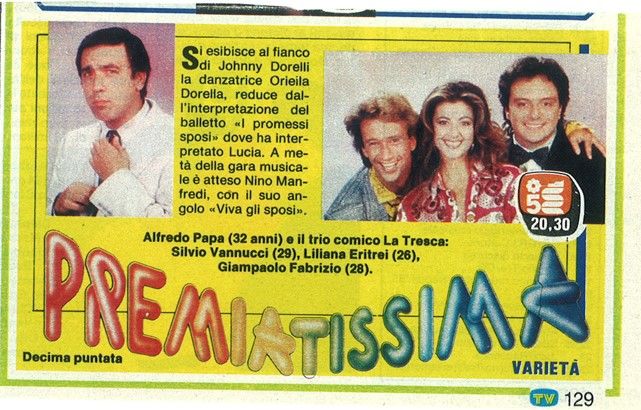 PREMIATISSIMA 1985
