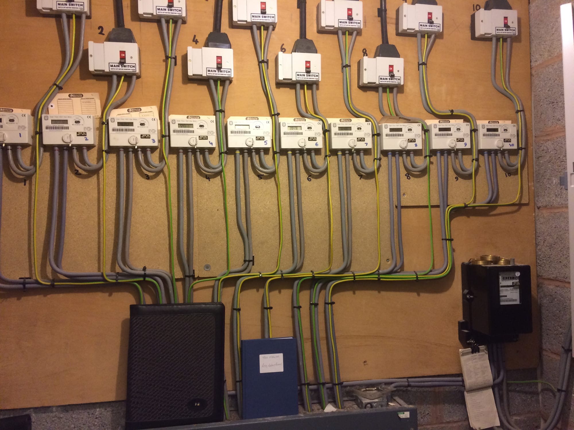 Meter Tails To Landlords Consumer Unit Via Meter