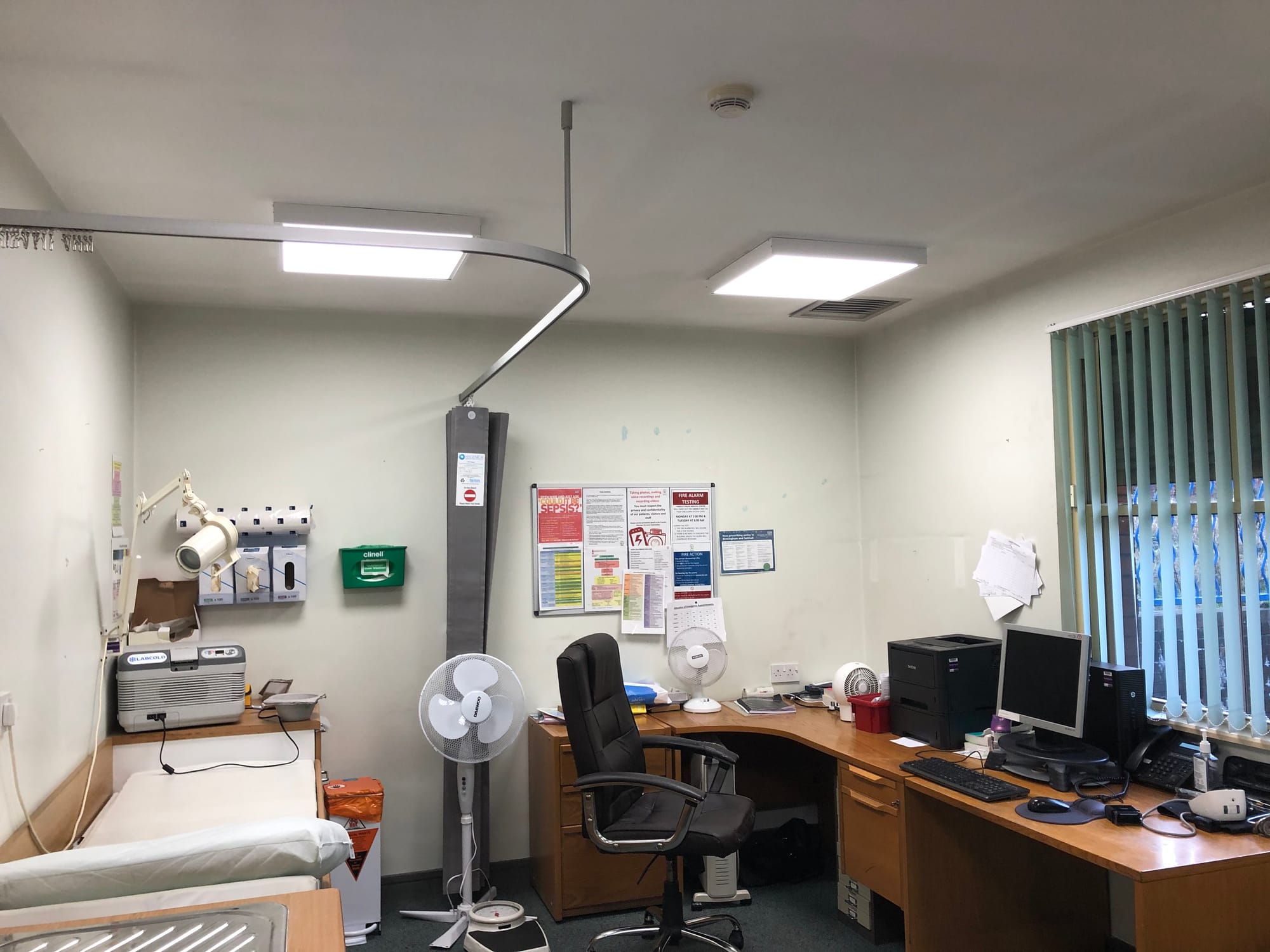 Lighting In Doctors Surgery