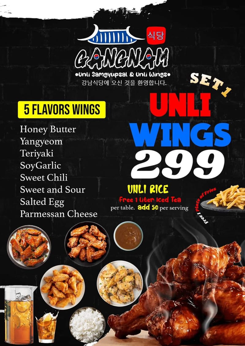 Unli Wings Set 1