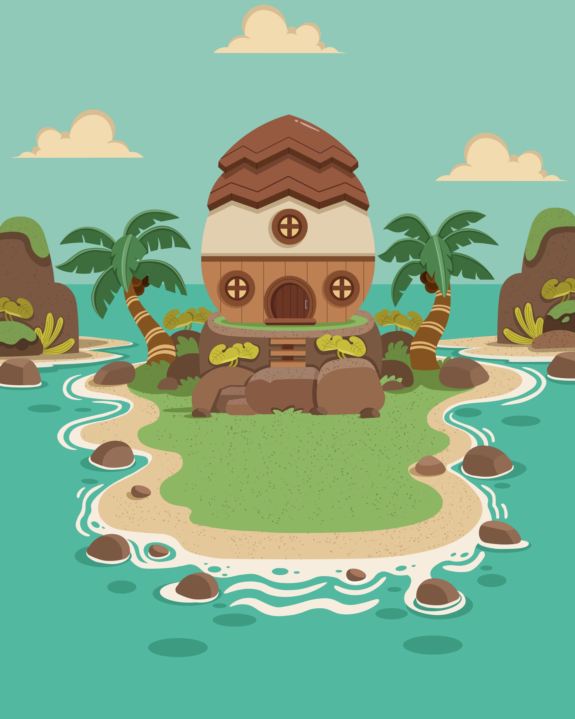 Digital environmental Illustration