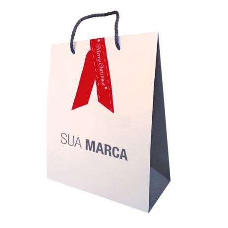 Sacos de Papel com Asa Cordão ou Fita