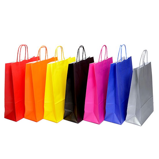 Sacos de Papel com Asa Torcida