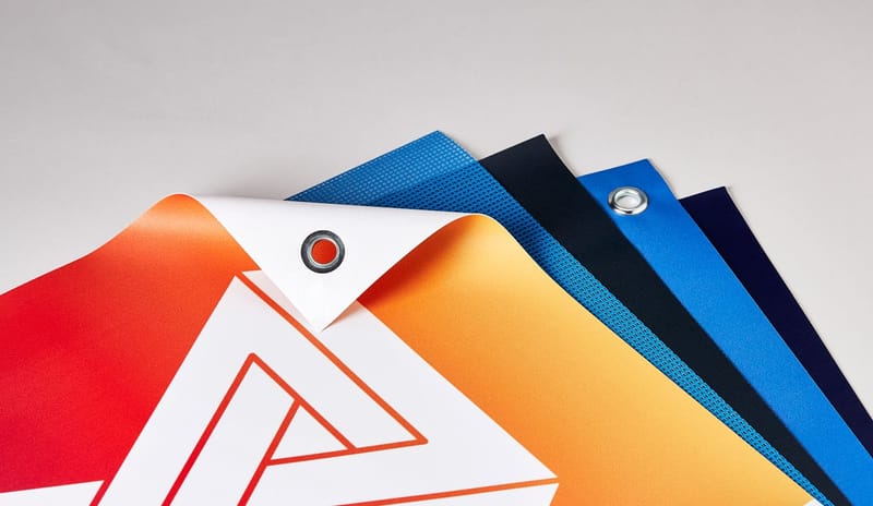 Lonas, Banner's, Out Door, e Roll Up.