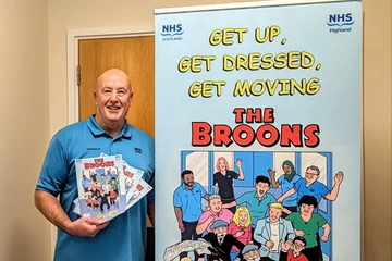 NHS Highland and The Broons embark on a braw initiative to tackle deconditioning