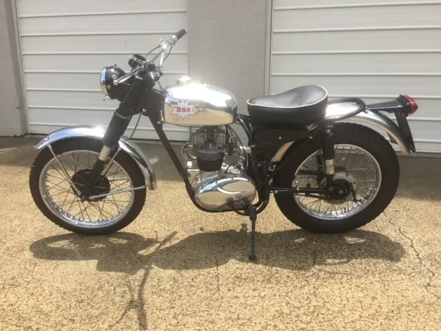 1965 BSA C15 Trials Cat