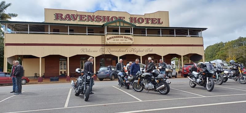 Sunday Lunch ride - Ravenshoe Hotel