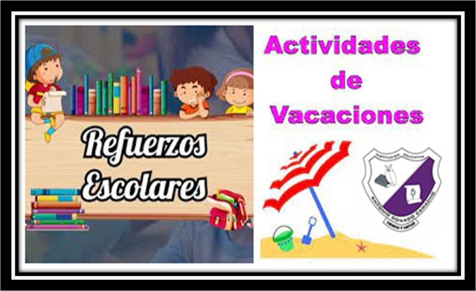 Actividades y refuerzos