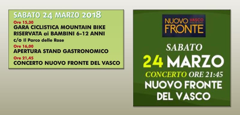 Fiera mercato olivo  Serata del 24 Marzo