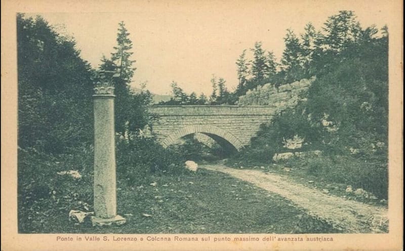LA LAPIDE IN LOCALITÀ PONTE SAN LORENZO