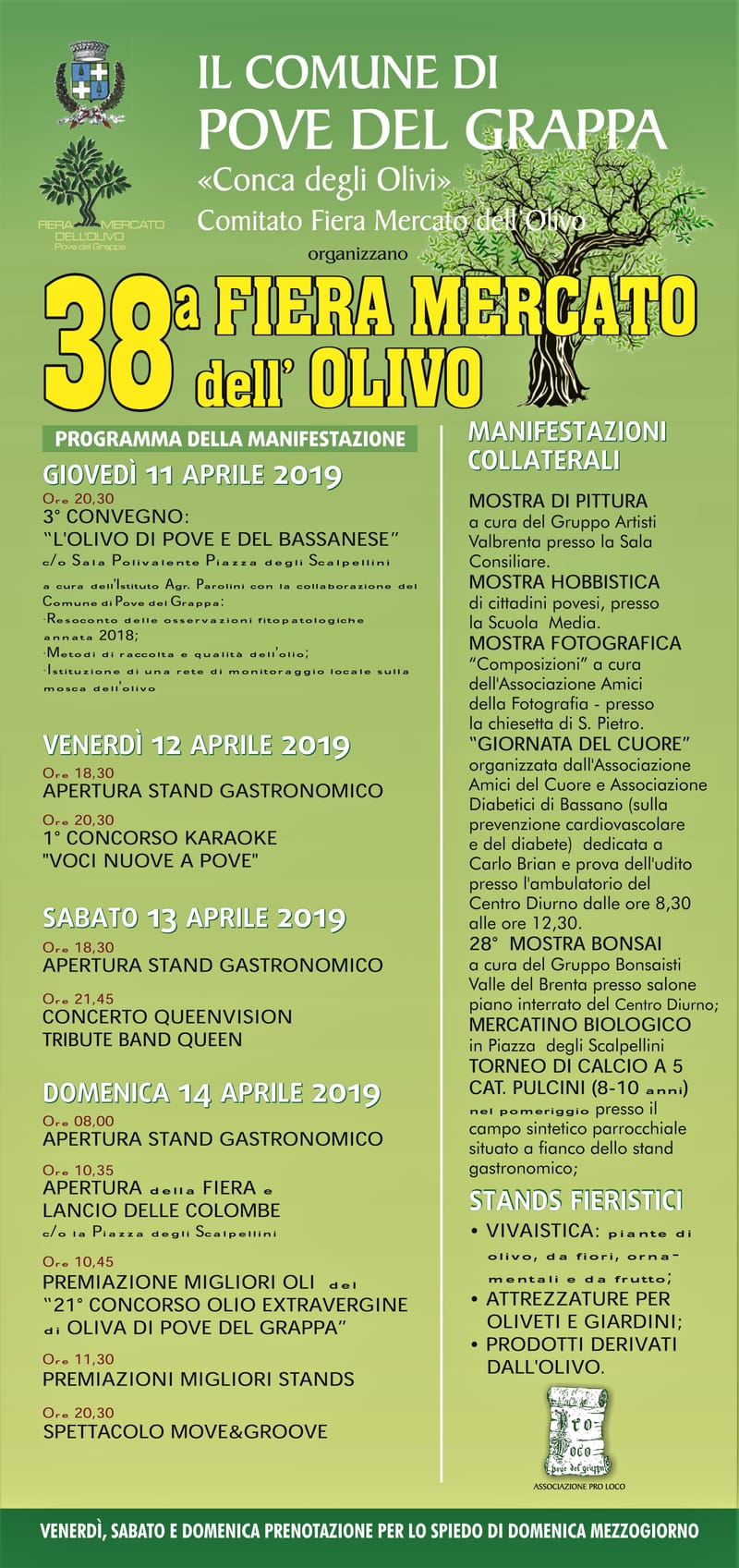 38* FIERA MERCATO DELL'OLIVO