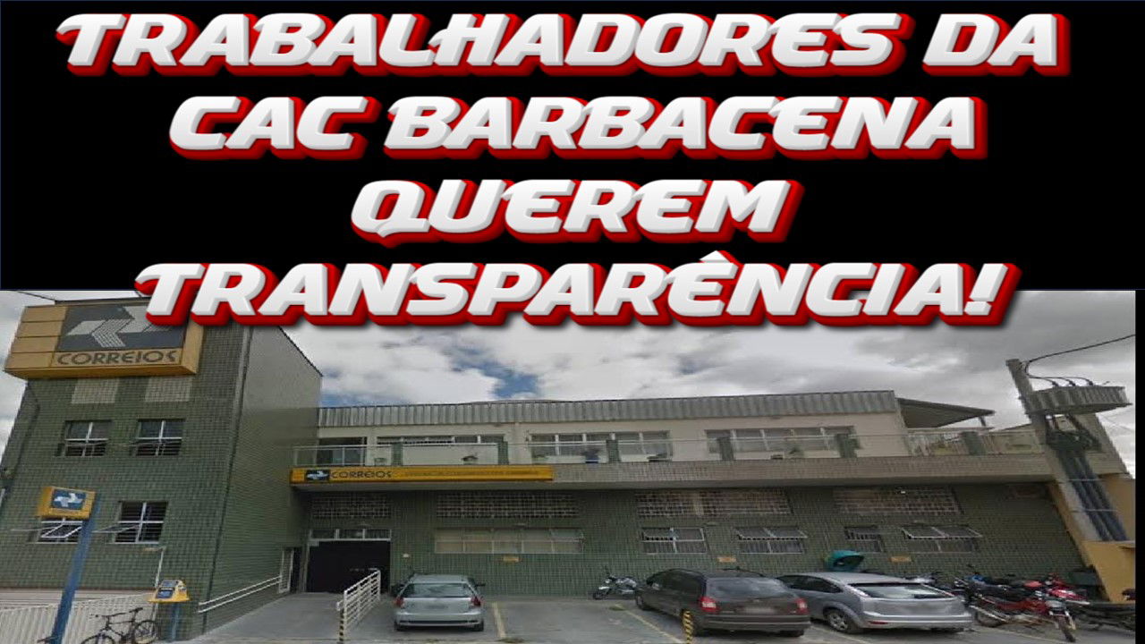 Chapa Resgate Sindical faz pedido de socorro à Fentect em favor dos trabalhadores da CAC BARBACENA!