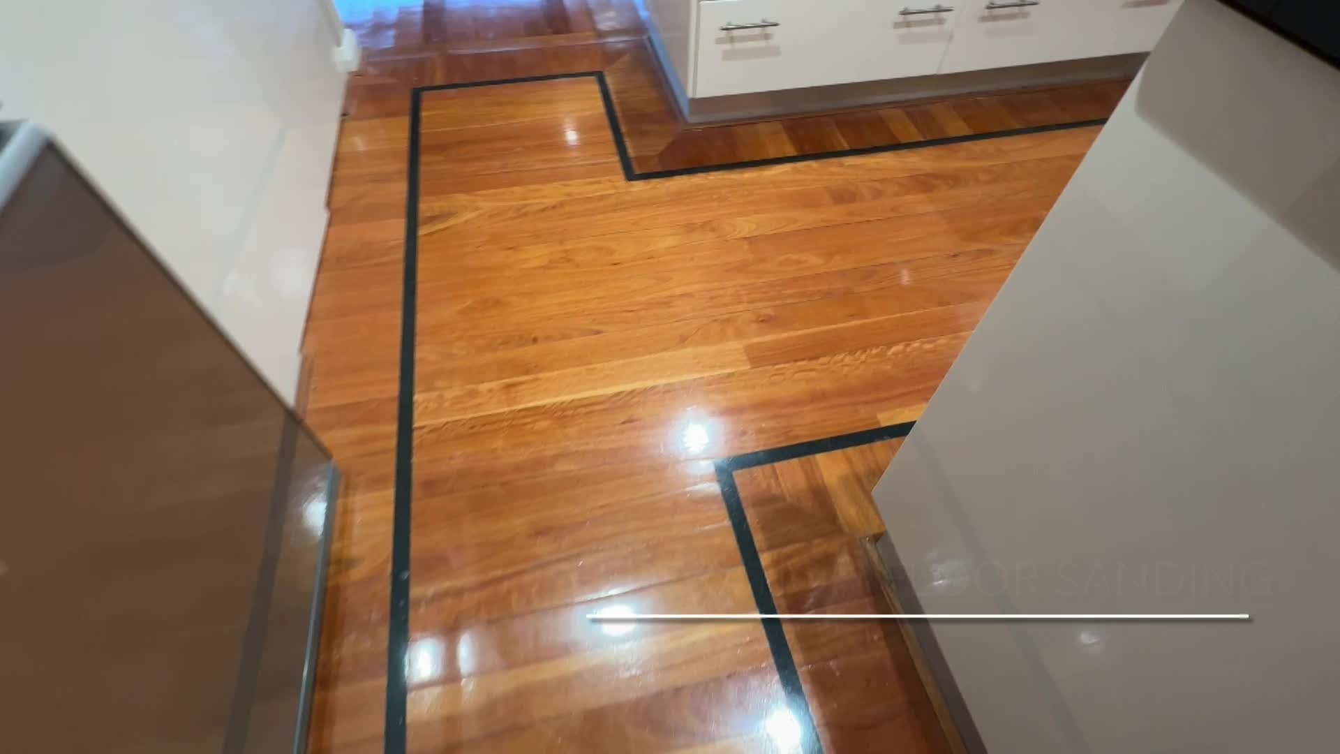 Blackbutt floor