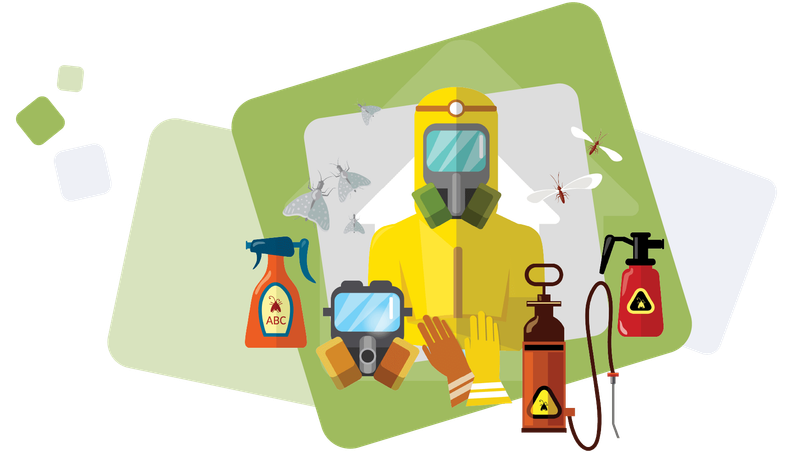 خدمات رش المبيدات في الحدائق العامة والخاصة والمنتزهات