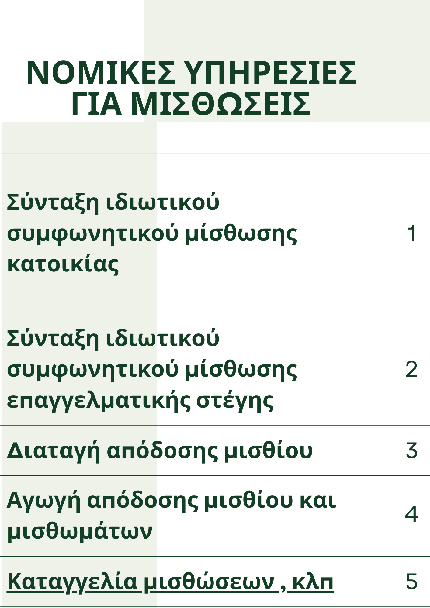 Επιθυμείτε την ενοικίαση του ακινήτου σας για κατοικία ή επαγγελματική χρήση..;